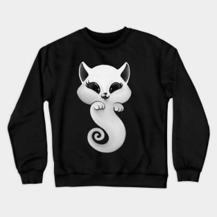 Ghost Kitty Crewneck Sweatshirt